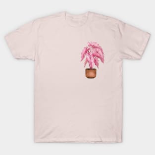 Pink Caladium T-Shirt